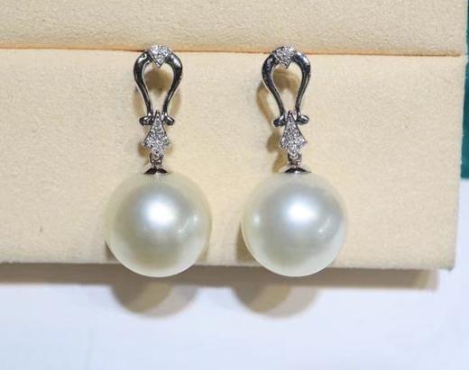 12.2mm澳白耳钉 商品图0