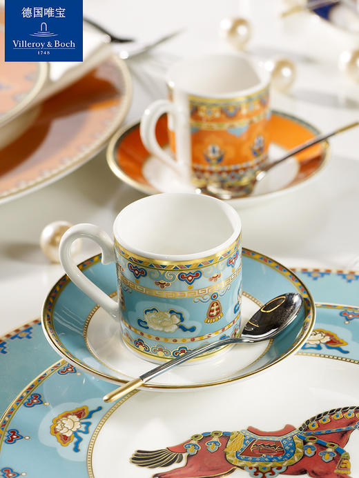 德国唯宝进口骨瓷马克杯咖啡杯陶瓷便捷欧式奢华中东 商品图6