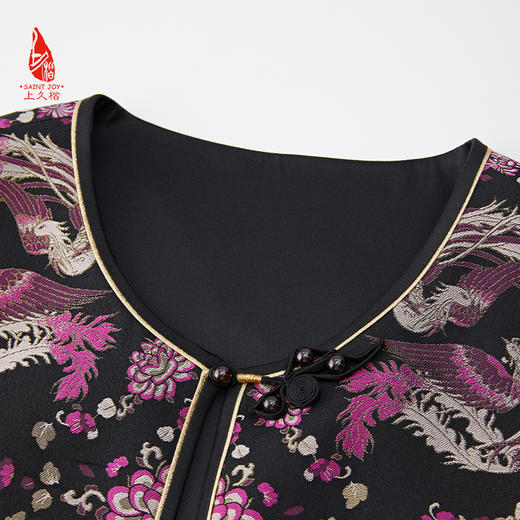 SAINTJOY/上久楷 女式宋锦云肩   中国风 复古 凤凰于飞 CY1064207003 商品图3