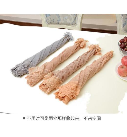 新款折叠盖菜罩家用饭菜罩食物罩防蝇罩子透气折叠遮菜餐桌罩菜伞 商品图4