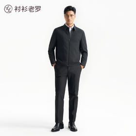 【风尚六号】可机洗绵羊毛耐磨翻领行政夹克外套247X0J508N