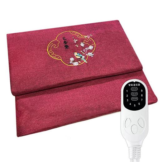 【秋冬好物！电加热艾绒坐垫】电加热艾灸垫子艾草床垫 热敷包艾绒电热毯 保暖褥子发热片 艾灸毯子 无烟艾灸 智能控温 安全定时-QQ 商品图7