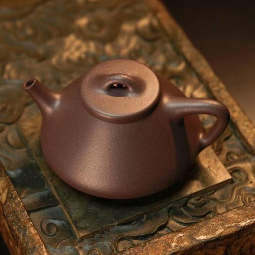 宜兴紫砂 「子冶石瓢」180cc 天青泥 作者：乔燕 商品图2