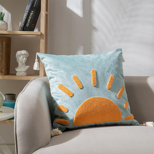 【远梦】远梦柔暖拾光刺绣抱枕 商品图5