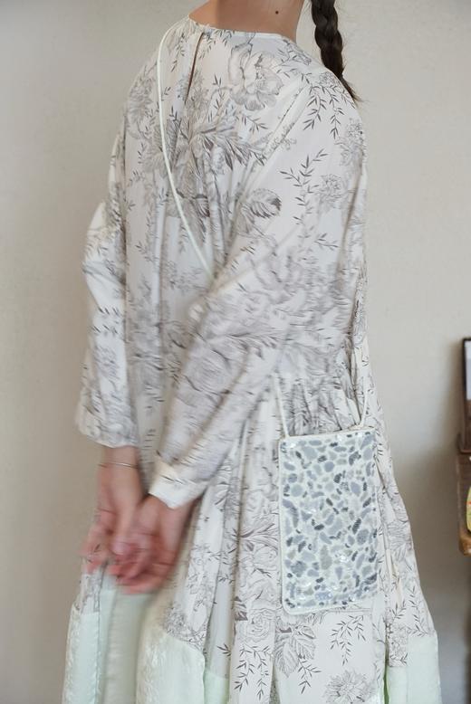 Aodress印花拼接连衣裙 商品图8