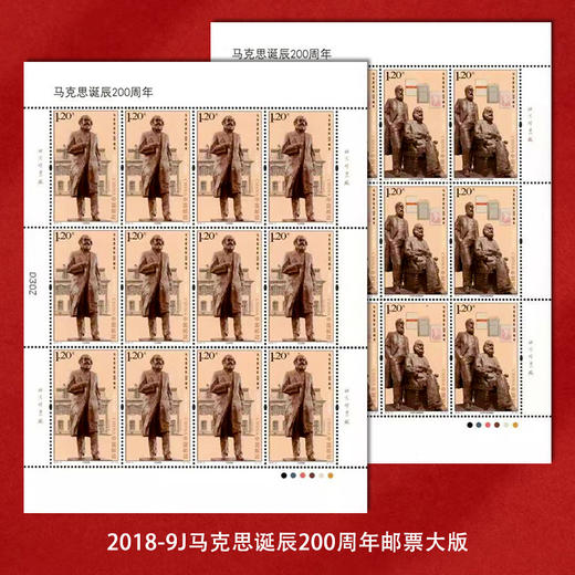 《马克思、恩格斯》邮票  中国邮政发行 商品图6