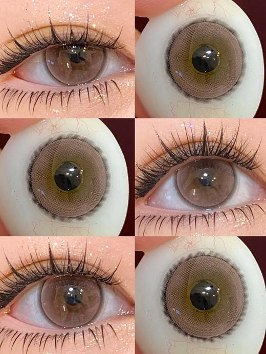 FullyGift半年抛·荔味玻片·14.2mm中等着色·韩产2片 商品图12