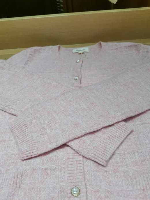 帕罗圆领长䄂女开衫 商品图3