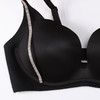 都市丽人内衣零压无痕常规文胸泳布中厚文胸3/4杯三排扣树脂胶圈LBT2H6 商品缩略图1