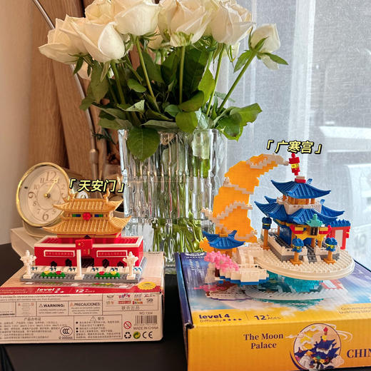 【8.9元起开炸小颗粒积木！3件包邮】名胜古迹建筑积木 兼容乐高 领略多种名胜建筑风光 500pcs多颗粒积木 感受浓浓传统文化 商品图1