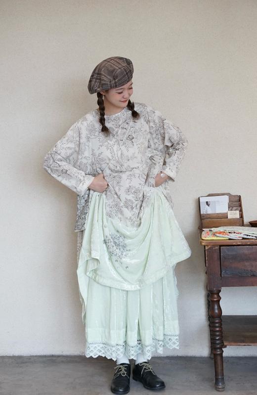 Aodress丝绵半身裙 商品图1