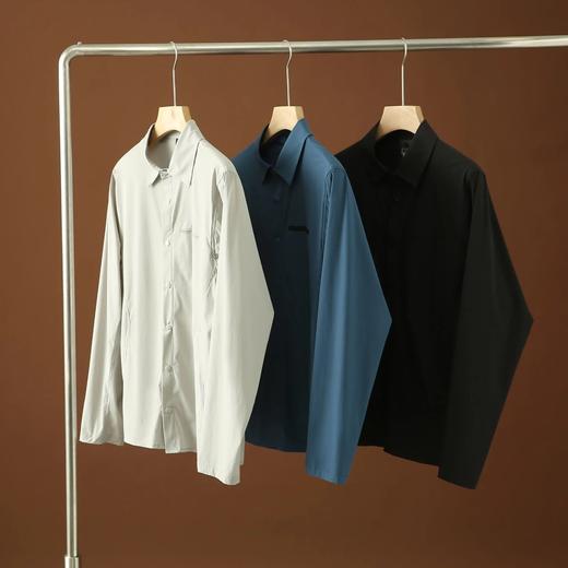 D家同款DUALIS系列都市通勤男士一片式长袖衬衫 商品图2