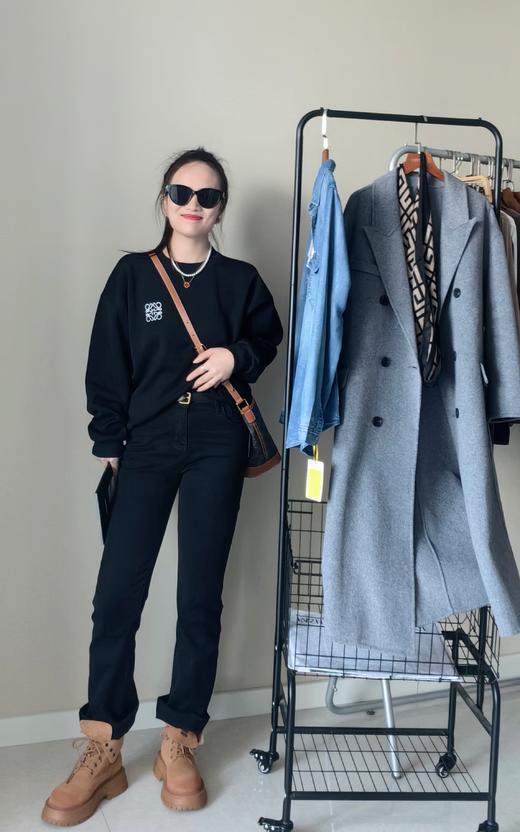 新款四季后腰字母土耳其水洗棉筷子裤微喇弹性瘦腿裤 商品图6