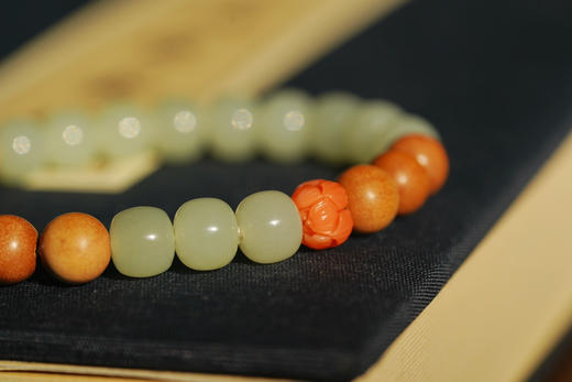 Half&half 双材质经典｜和田玉·老山檀 商品图2