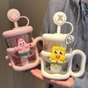 【ins高颜值，茶水分离，可爱便携】新款杯子ins高颜值 家居小众茶水分离吸管杯 便携防摔可爱水杯-QQ 商品缩略图0