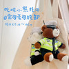 叱咤小警日常可爱小熊挂件可脱卸制服款（挂件高度14cm左右） 商品缩略图4
