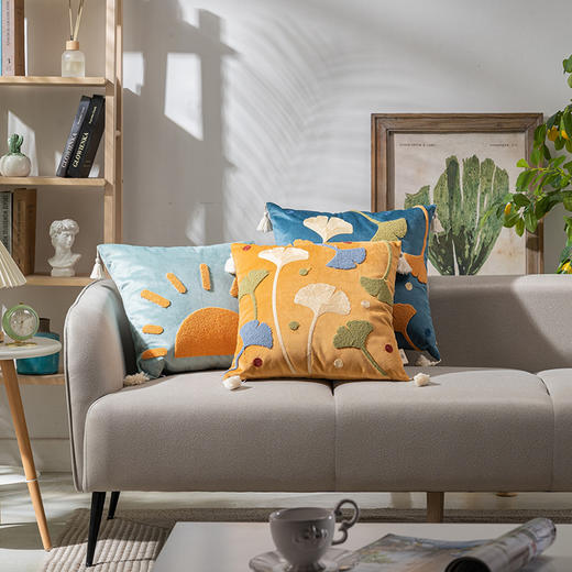 【远梦】远梦柔暖拾光刺绣抱枕 商品图4