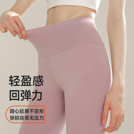 【A类纯棉秋裤】薄款高腰大码单件紧身保暖裤 女款内穿秋冬打底裤女 商品图1