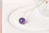 【锦欢】紫水晶圆珠项链 商品缩略图2