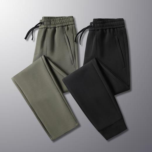 【空气棉】【新款DSF】大依优型大码松紧腰束脚休闲运动裤卫裤休闲裤加肥加大运动长裤胖子裤子 商品图0