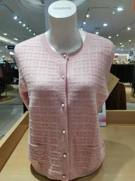 帕罗圆领长䄂女开衫