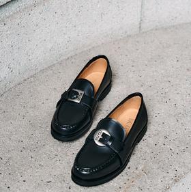 BIUCILI 「方圆东方韵」系列原创设计百搭经典小皮鞋单鞋乐福鞋