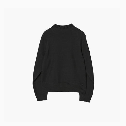 Irenisa COTTON KNIT PULLOVER 超长棉圆领长袖套头针织衫 商品图4