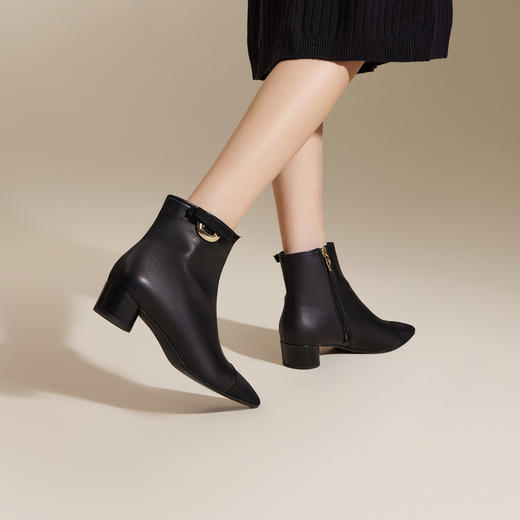 千百度 冬季 时装靴 商品图2