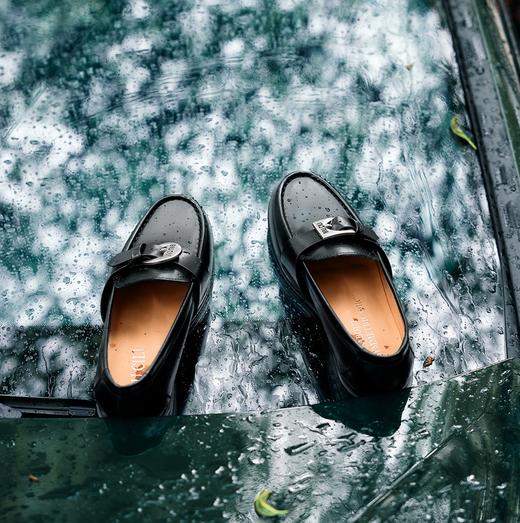 BIUCILI 「方圆东方韵」系列原创设计百搭经典小皮鞋单鞋乐福鞋 商品图3