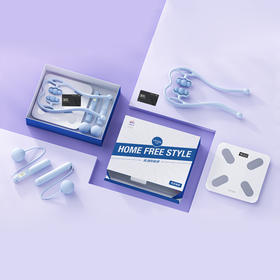 佑美（YOU MEI） *健身礼盒YM-03 （佑美体脂称、佑美无绳计数跳绳、佑美按摩夹，每款1件）