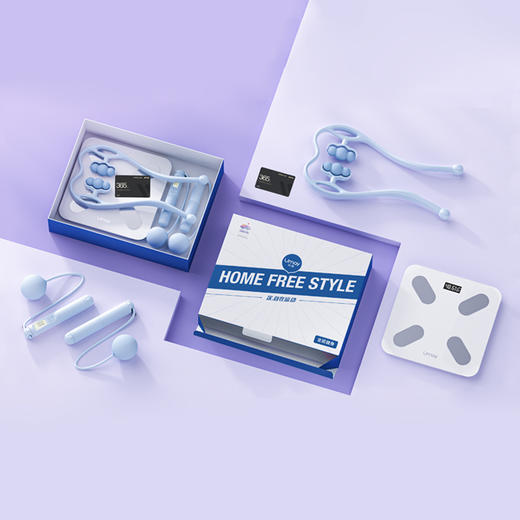 佑美（YOU MEI） *健身礼盒YM-03 （佑美体脂称、佑美无绳计数跳绳、佑美按摩夹，每款1件） 商品图0