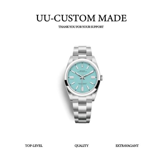 【ROLEX劳力士蚝式恒动型系列】 皮卡丘 自动机械机芯 100米防水 男表 瑞表 41mm【多种配色】（SP） 商品图1