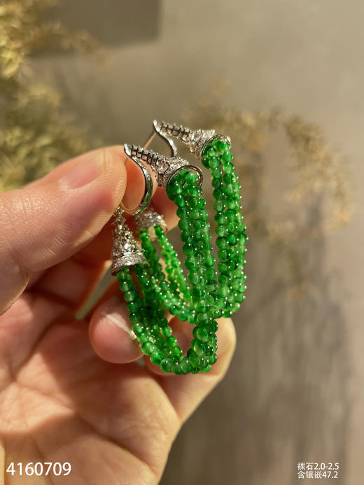 4160709，珠子耳坠。具体价格微信咨询 商品图1