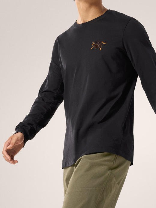 鸟 2024限量款 ARC ' MULTI 休闲圆领长袖T恤 Z-11988 商品图5