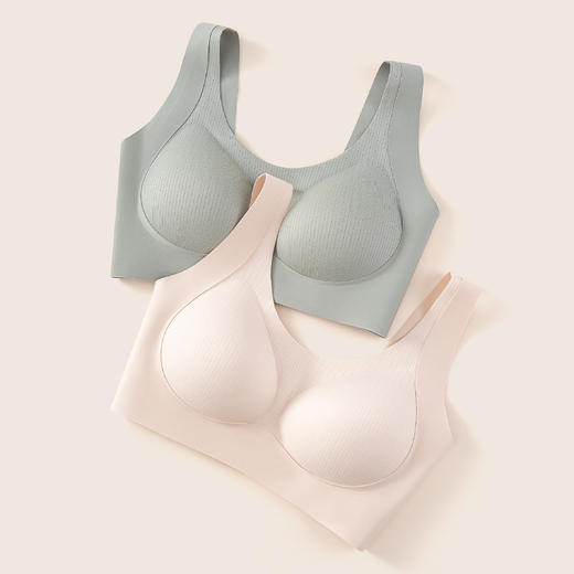 连绵· 自在零感大胸背钩宽带文胸 8083 商品图0