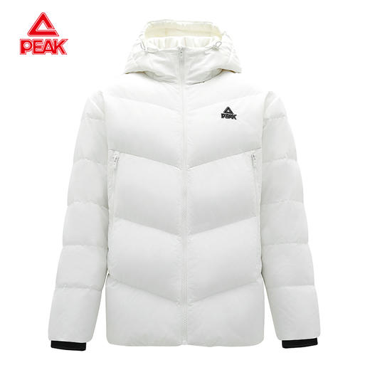 匹克防水运动加厚羽绒服男秋冬新款连帽外套短款加绒保暖面包服DF544241 商品图1