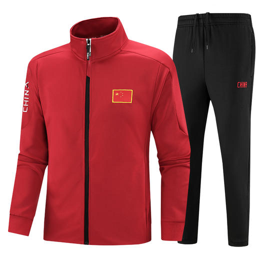 秋冬新款乒乓球服黄晨同款外套男女运动服套装国家队速干透气套装 商品图1