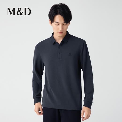 【名盾】翻领长袖T恤MXCL11684B 商品图2