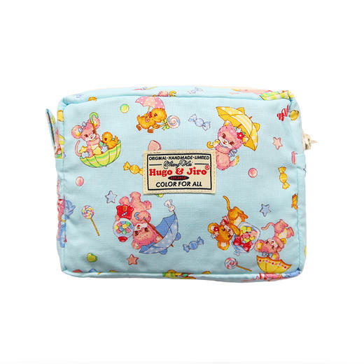 HUJI祤集Motley收纳包POPOLO花伞猫猫兔 商品图2