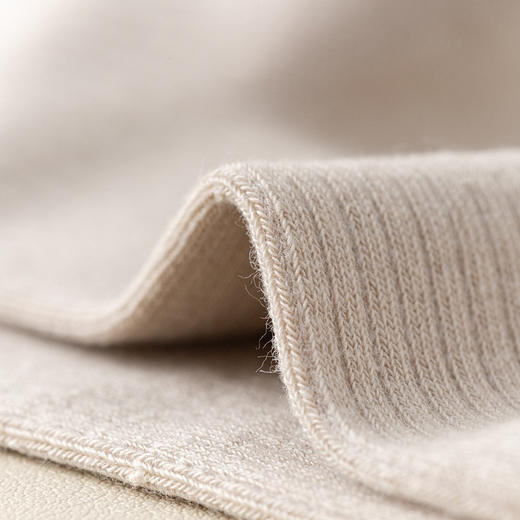 【YW】无忧购（19元5双，29元10双）日系复古竖条纹简约百搭中筒堆堆袜8156（截单后7天发货) 商品图2