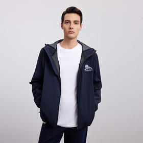 【连帽运动外套】24年秋季新品男士连帽运动衫内衬保暖梭织外套