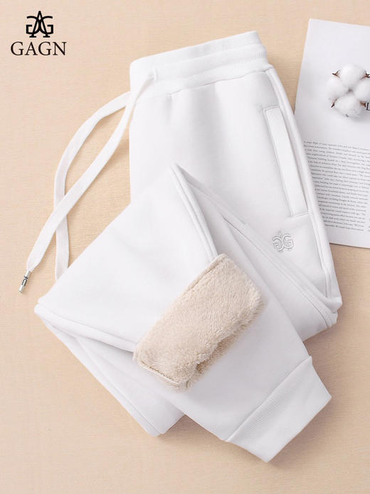 爆款羊羔绒运动裤女秋冬加绒卫裤高腰宽松加厚休闲裤  XYL 000  KY203239 商品图0