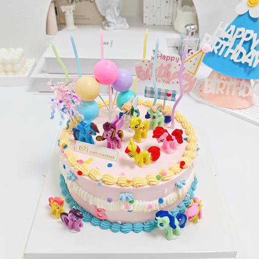 小马宝莉复古裱花蛋糕 商品图4