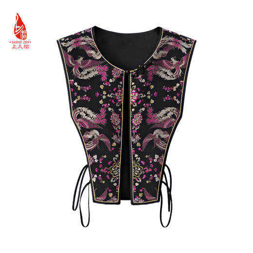 SAINTJOY/上久楷 女式宋锦云肩   中国风 复古 凤凰于飞 CY1064207003 商品图0