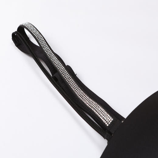 都市丽人内衣零压无痕常规文胸泳布中厚文胸1/2杯三排扣记忆钢圈LBT2H5 商品图3