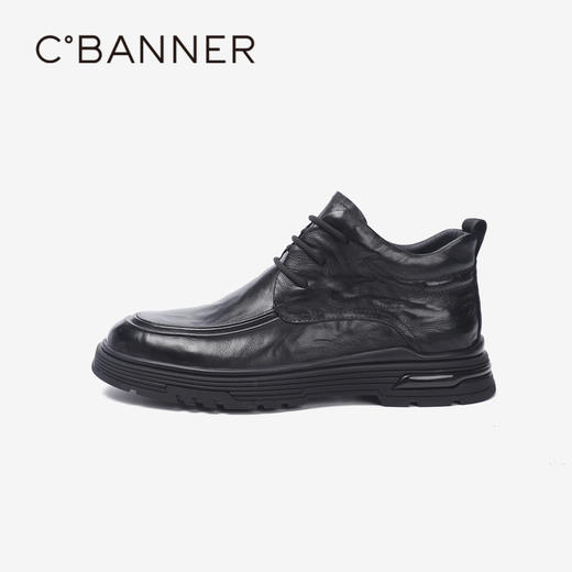 千百度冬季加绒男时尚休闲鞋A24623182 商品图0