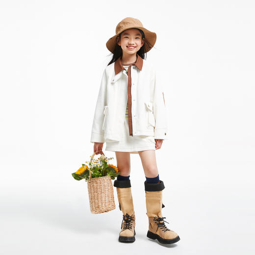 女童灯芯绒工装半裙裙子安奈儿童装实体店同款AG433627 商品图5