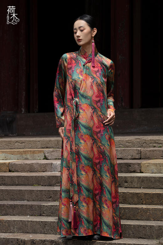 荷木HEMU丨华池·长袍 商品图0