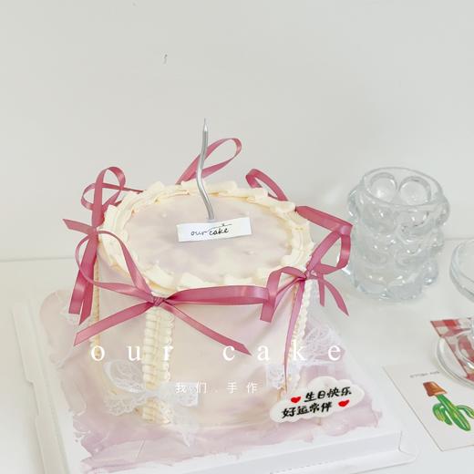 多款式芭蕾风甜美可爱丝带蝴蝶结蛋糕-低糖处理无添加 商品图8