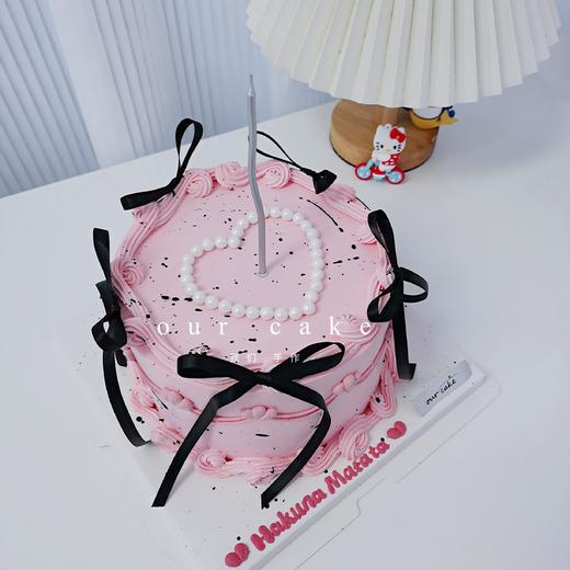 多款式芭蕾风甜美可爱丝带蝴蝶结蛋糕-低糖处理无添加 商品图4